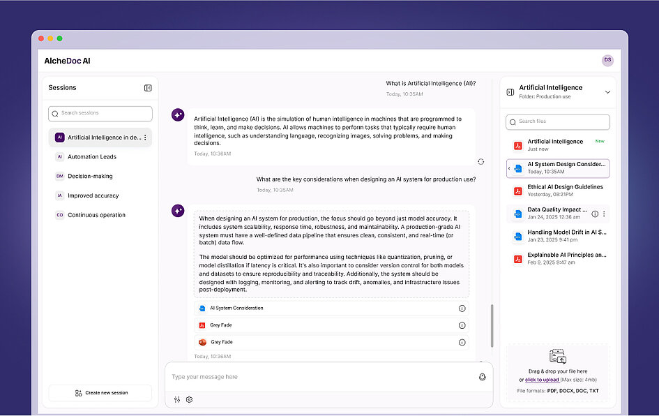 Alchedoc.ai – AI-Powered Document Management, Simplified