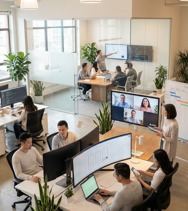 [Translate to Spanish:] Extended Shopify Development Teams