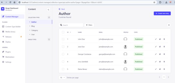 Create and Manage Content
