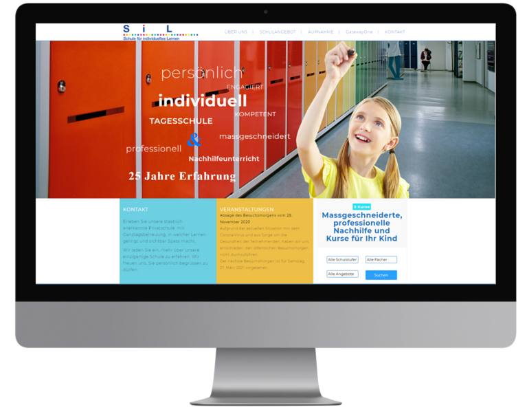 [Translate to Spanish:] Sil-tagesschule Laptop