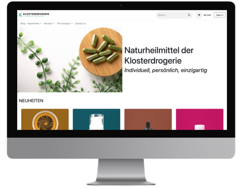 Klosterdrogerie Desktop
