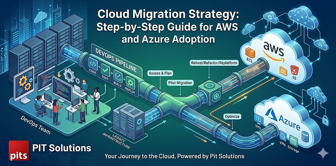 Cloud Migration Strategy: Step-by-Step Guide for AWS and Azure Adoption