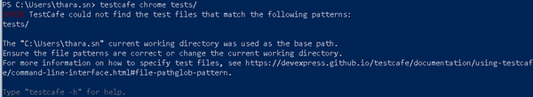 testcafe run