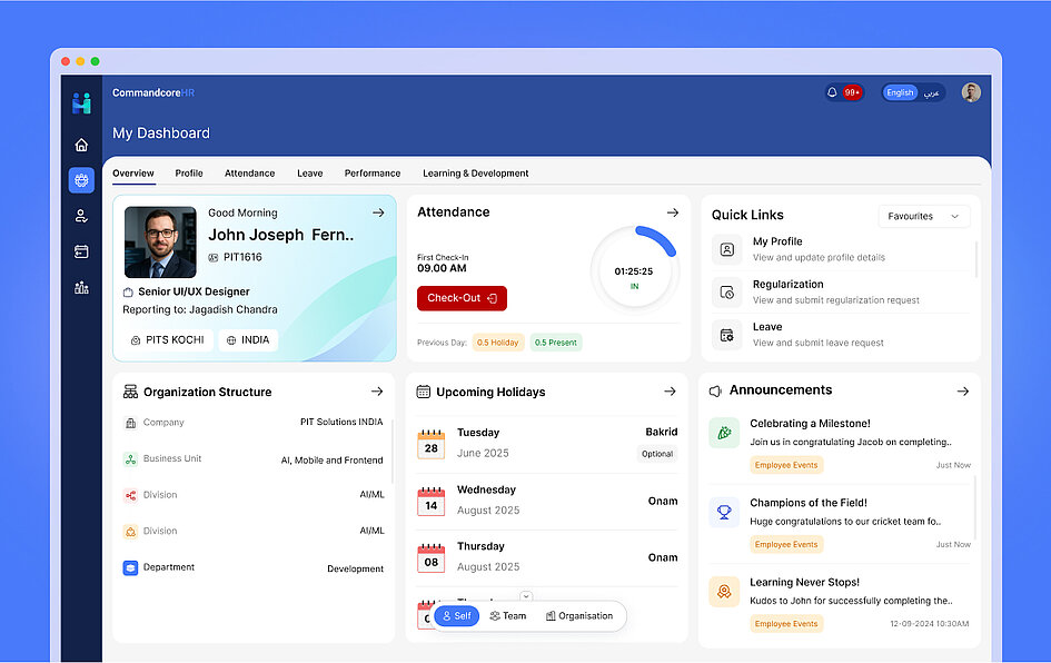 All in one HRMS Software