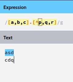  regular expression