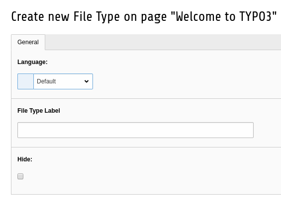  Adding File Type Filters