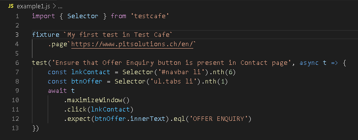 Test Cafe - End to End Web Testing - PIT Solutions