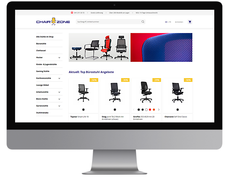 Chairzone Laptop