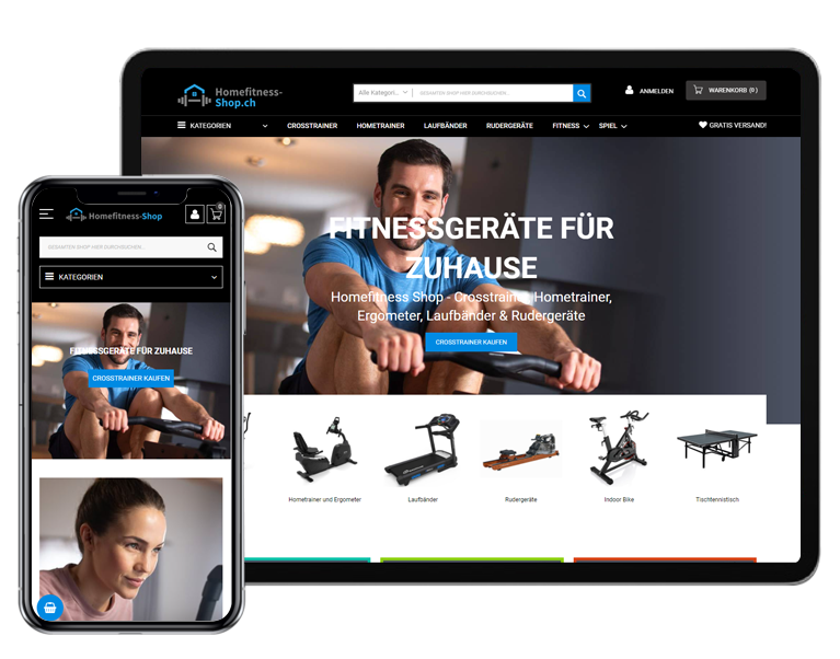 Homefitness Tablet and mobile