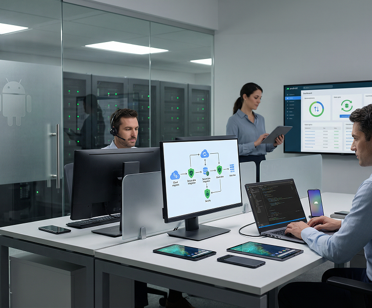 [Translate to Spanish:] Integration and Enterprise Connectivity