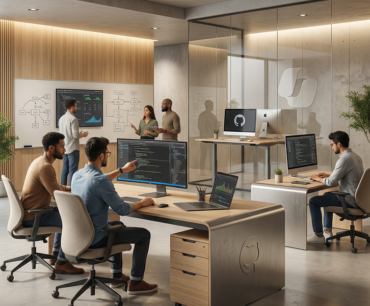 [Translate to Spanish:] GitHub Copilot Adoption Services & Continuous Improvement